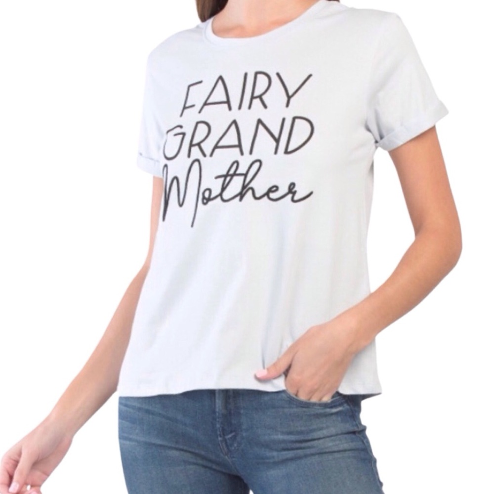 Sweet Soul “Fairy Grand Mother”Embroidered Graphic Tee (NWT) (Size: Medium) - Picture 3 of 6